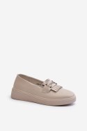 Mokasyny Model S.Barski LR590 Beige 
