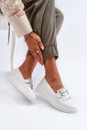 Mokasyny Model S.Barski LR590 White 