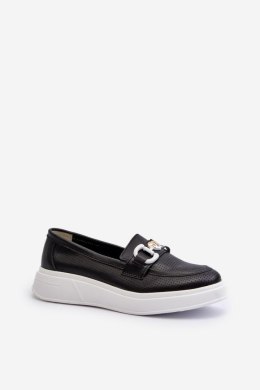 Mokasyny Model S.Barski LR720 Black 