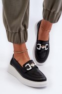 Mokasyny Model S.Barski LR720 Black 