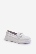 Mokasyny Model S.Barski LR720 White 