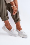 Mokasyny Model S.Barski LR720 White 