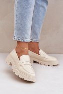 Mokasyny Model Sendall VG278 Light Beige 