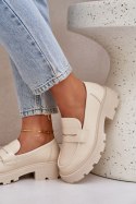 Mokasyny Model Sendall VG278 Light Beige 