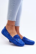 Mokasyny Model Si Passione FT246 Blue 