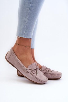 Mokasyny Model Si Passione FT246 Violet 