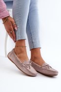 Mokasyny Model Si Passione FT246 Violet 