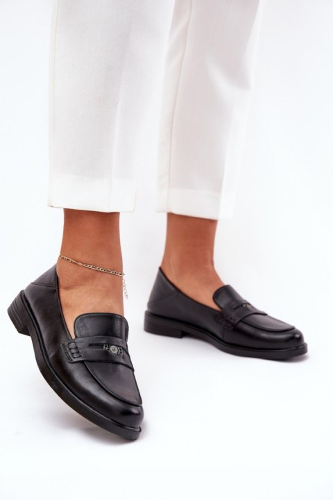 Mokasyny Model Vinceza 18100 Black Mokasyny Model Vinceza 18100 Black