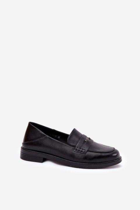 Mokasyny Model Vinceza 18100 Black Mokasyny Model Vinceza 18100 Black