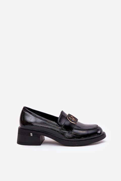 Mokasyny Model Vinceza 18102 Black Mokasyny Model Vinceza 18102 Black