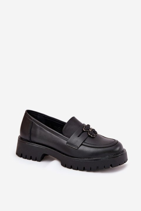 Mokasyny Model Vinceza 18109 Black Mokasyny Model Vinceza 18109 Black