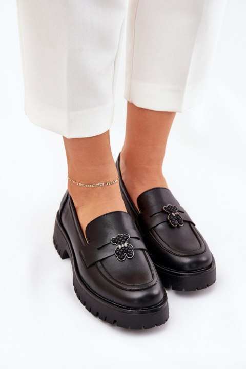 Mokasyny Model Vinceza 18109 Black Mokasyny Model Vinceza 18109 Black