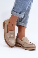 Mokasyny Model Zazoo 20165 Beige 