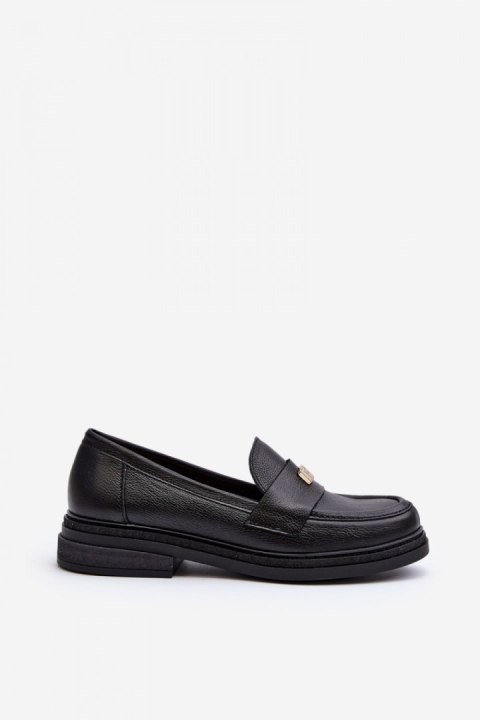 Mokasyny Model Zazoo 20165 Black Mokasyny Model Zazoo 20165 Black