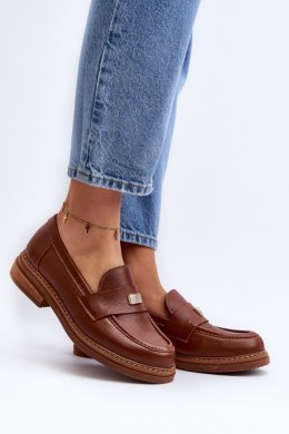 Mokasyny Model Zazoo 20165 Brown 