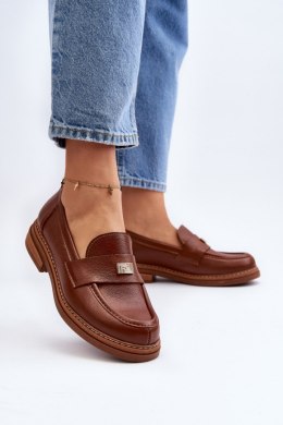 Mokasyny Model Zazoo 20165 Brown 