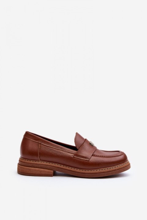 Mokasyny Model Zazoo 20165 Brown Mokasyny Model Zazoo 20165 Brown
