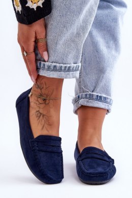 Mokasyny Modele Lenvie FT245 Navy 
