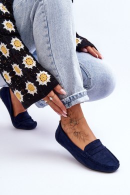Mokasyny Modele Lenvie FT245 Navy 
