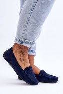 Mokasyny Modele Lenvie FT245 Navy 
