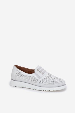 Półbuty Model Azethia 25PB02-9033 White 