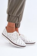 Półbuty Model S.Barski LR182 White 