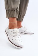 Półbuty Model S.Barski LR182 White 