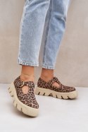 Półbuty Model Zazoo 20183 Brown 