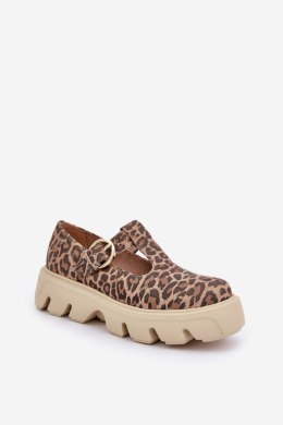 Półbuty Model Zazoo 20183 Brown 