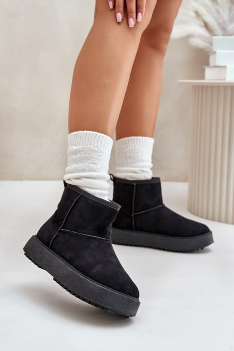 Śniegowce Model Atteria 24BT26-7408 Black Śniegowce Model Atteria 24BT26-7408 Black