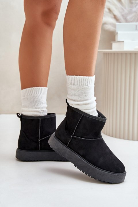 Śniegowce Model Atteria 24BT26-7408 Black Śniegowce Model Atteria 24BT26-7408 Black