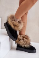 Śniegowce Model Avirisa W5893 Black 
