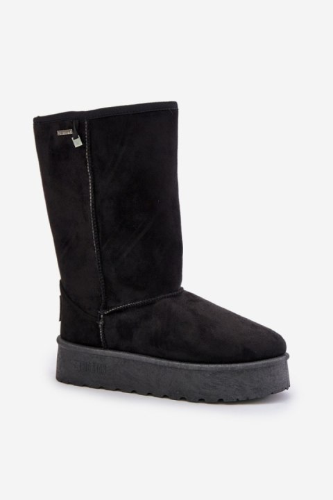 Śniegowce Model Big Star OO274895 Black Śniegowce Model Big Star OO274895 Black