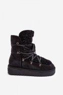 Śniegowce Model D.Franklin DFSH370004 Black 