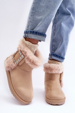Śniegowce Model Dulca VL201P Beige 