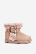 Śniegowce Model Dulca VL201P Beige 