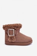 Śniegowce Model Dulca VL201P Dark Beige 