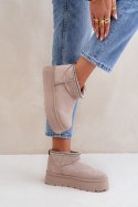 Śniegowce Model Heslania HY877-39 Light Beige 