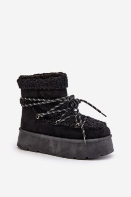 Śniegowce Model Izathiel HY867 Black 