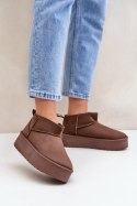 Śniegowce Model Korfedi 6431 Brown 