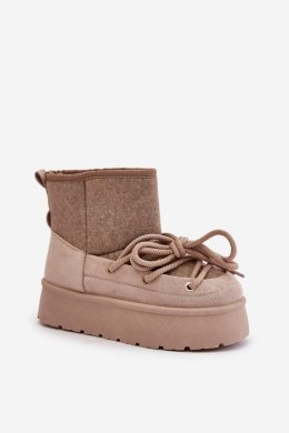 Śniegowce Model Mavora HY868-39 Beige 