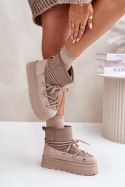 Śniegowce Model Mavora HY868-39 Beige 