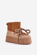 Śniegowce Model Mavora HY868-63 Brown 