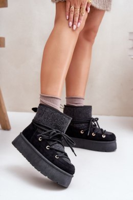 Śniegowce Model Mavora HY868 Black 