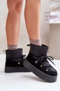 Śniegowce Model Mavora HY868 Black 