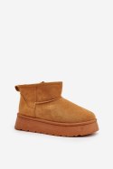 Śniegowce Model Saldren 24BT26-7368 Camel 