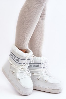 Śniegowce Model Soia NB619 White 