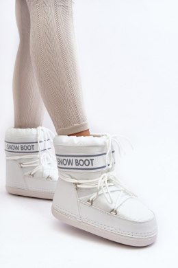 Śniegowce Model Soia NB619 White 