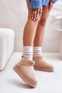Śniegowce Model Xamella 20216-4C Beige 