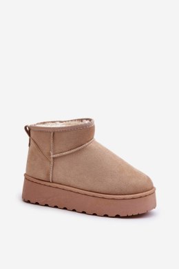 Śniegowce Model Xamella 20216-4C Beige 